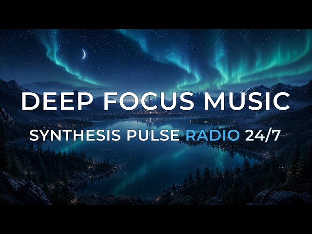 Live 24/7 Deep Focus Music for Coding and AI Engineering | Progressive House Mix | Synthesis Pulse