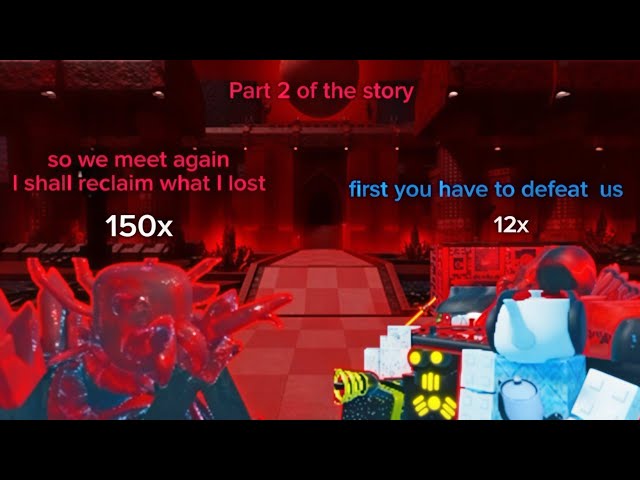 150x outcast vs all main chapter bosses.                                  Roblox // tbb sandbox SLOP