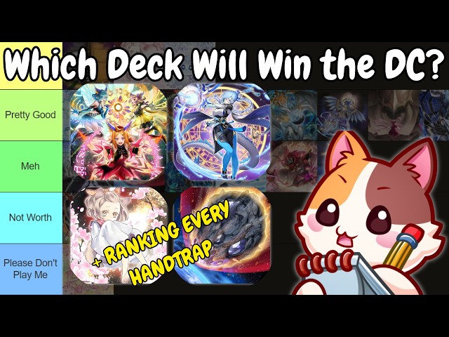 Ranking Every Deck and Handtrap for Duelist Cup Stage 2!