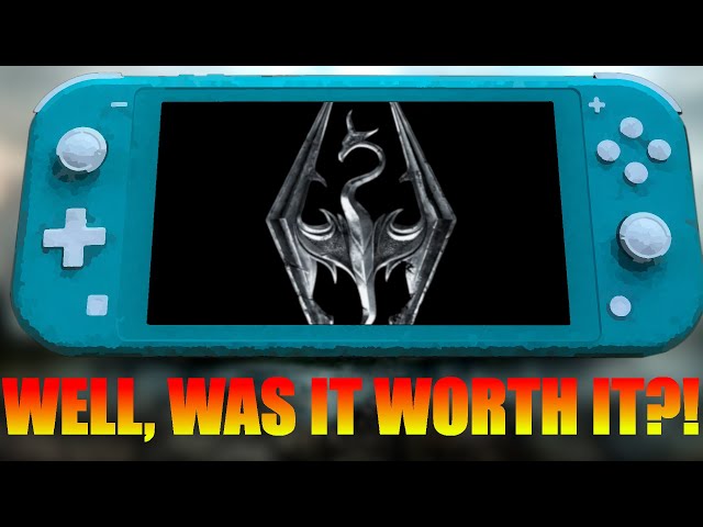 Skyrim for Nintendo Switch is... different, I guess