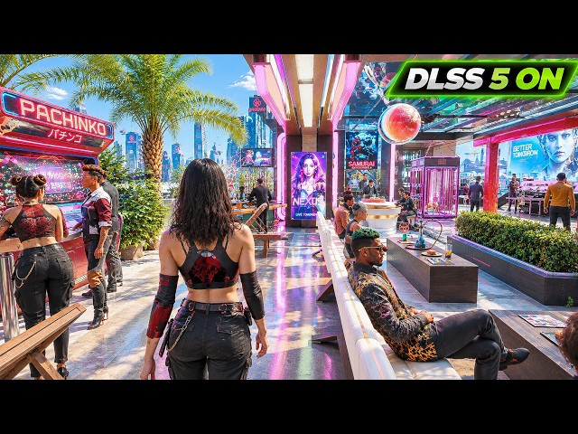 Cyberpunk 2077 DLSS 5 - 2X Double Render 🔥 8K NEXT-LEVEL Ray Tracing Graphics | RTX 5090