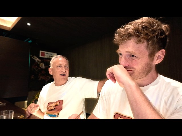 Trying Wagyu with My Dad in Tokyo Japan