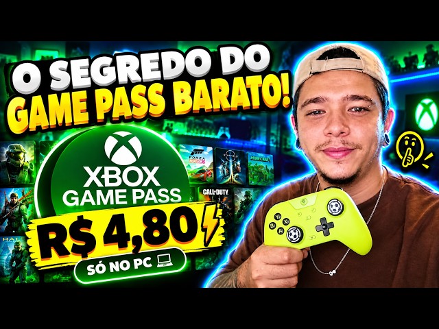 XBOX GAME PASS ULTIMATE ON PC FOR R$ 4.80! The Cheapest Way to Play 💻🎮