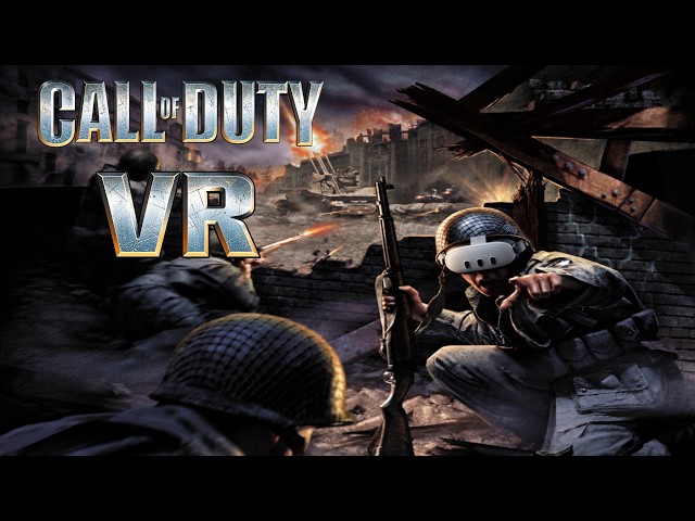 Call of Duty (2003) VR Performance / New VR Mod with 6DOF Motion Controls / PCVR / Meta Quest 3