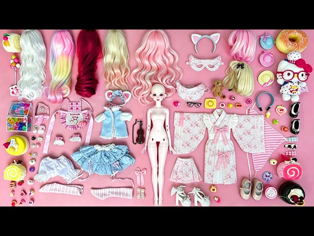 2026 Latest BJD Doll Outfit Styling ASMR | Immersive Dress-Up Experience DollUnboxing