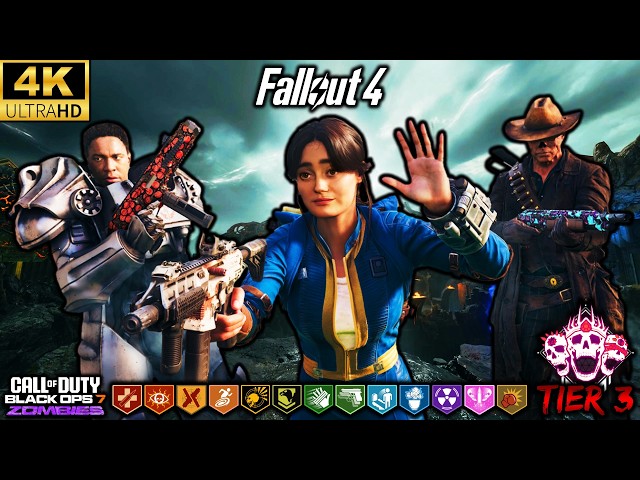 BO7 ZOMBIES *FALLOUT CREW* COMPLETE THE REX INFERNUS EASTER EGG!! (4K 60) CURSED MODE (BLACK OPS 7)