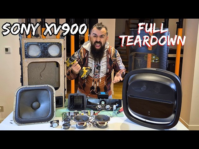 Sony XV900 FULL Teardown (gone wrong!)