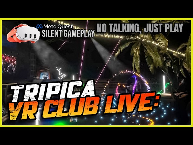VR Club Live: Tripica - First Minutes VR Gameplay (No Commentary) | Meta Quest 3