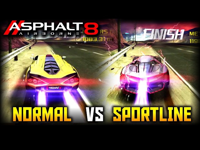 TLEs: Normal vs Sportline, Cake Hunt Week 2 & Sales (Asphalt 8)