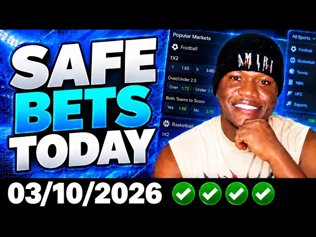 FOOTBALL PREDICTIONS TODAY 03/10/2026 SOCCER PREDICTIONS TODAY | BETTING TIPS, #footballpredictions