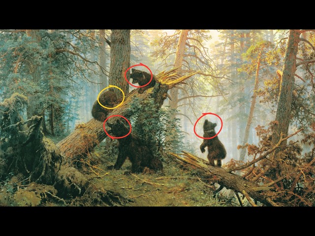 YOU ARE WRONG if you think this is a SHISHKIN painting!