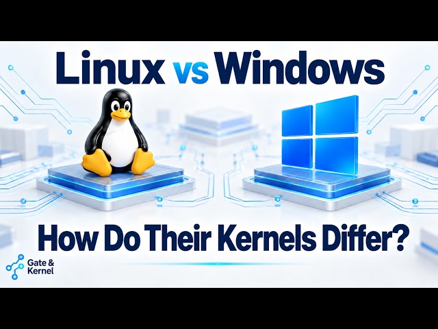 Linux vs Windows Kernel: What’s the Difference? Monolithic, Microkernel & Hybrid Explained