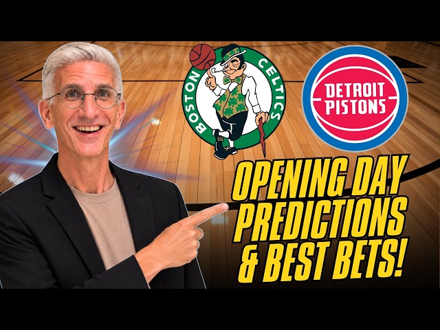 Celtics vs Pistons: Who Should You Bet?? | NBA Opening Night Picks