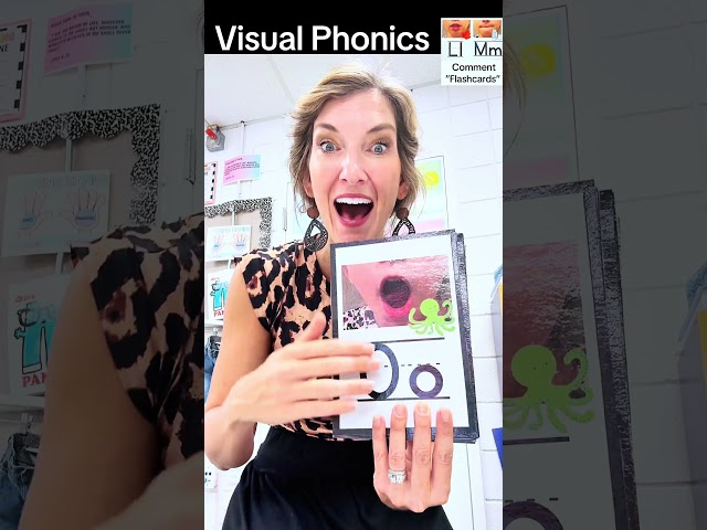 Visual Phonics is KEY 🔑 to learning. #phonics #kindergarten #homeschool #alphabet #learnenglish