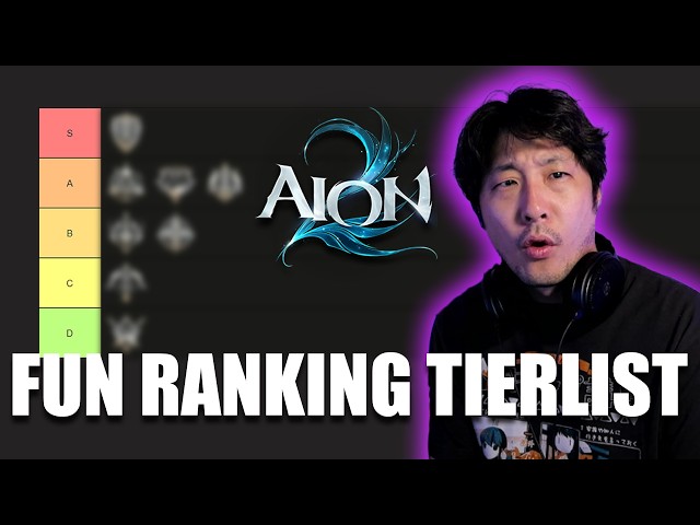 MY MOST FUN AION 2 CLASSES TIERLIST