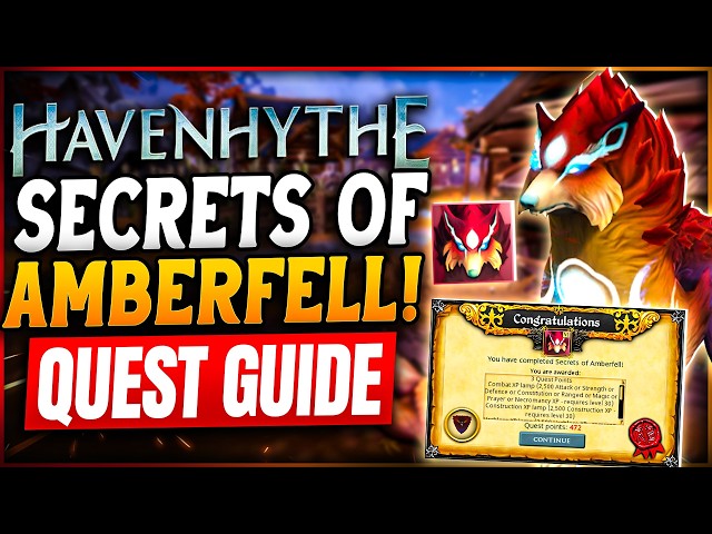 Secrets of Amberfell RS3 Quest Guide RuneScape