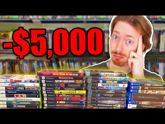 So... I'm PURGING My Game Collection...