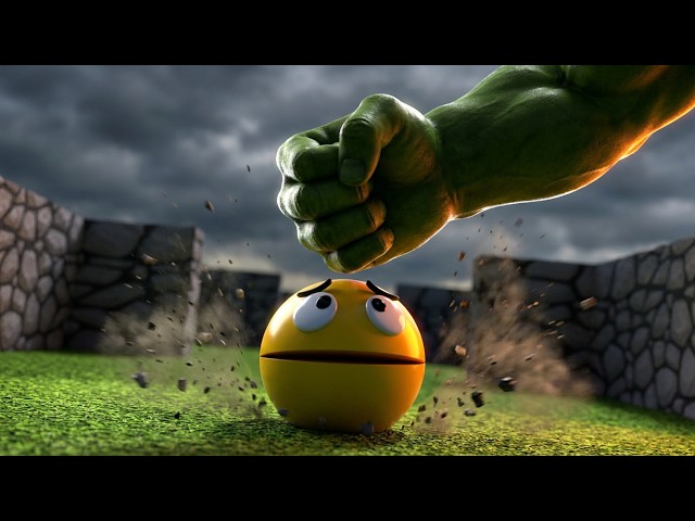 🤪Pacman Vs Monster Hulk