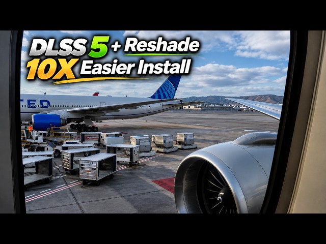 DLSS 5 MSFS 2024 — *NEW* ONE CLICK INSTALL + My Presets for ULTRA REALISM