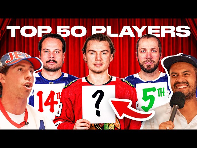 RANKING THE TOP 50 PLAYERS IN THE NHL