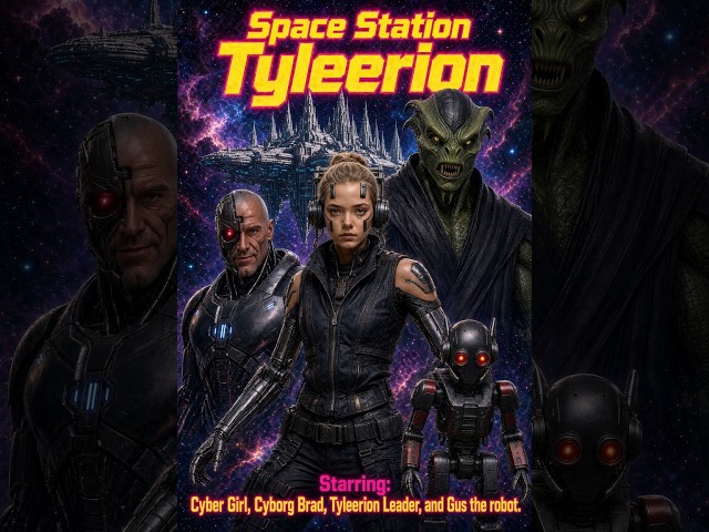 Cyber Girl:  Tyleerion Space Station Annihilation! Sci Fi Cyberpunk Comedy Short Film