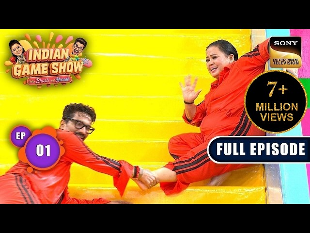 Harssh ने Bharti को Pool में घसीटा | Indian Game Show With Bharti & Harssh| Ep 1 | Full Episode