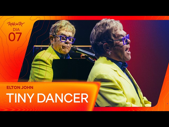 Emocionou! Elton John canta 'Tiny Dancer' no Rock in Rio | Rock in Rio 2026 | Globoplay