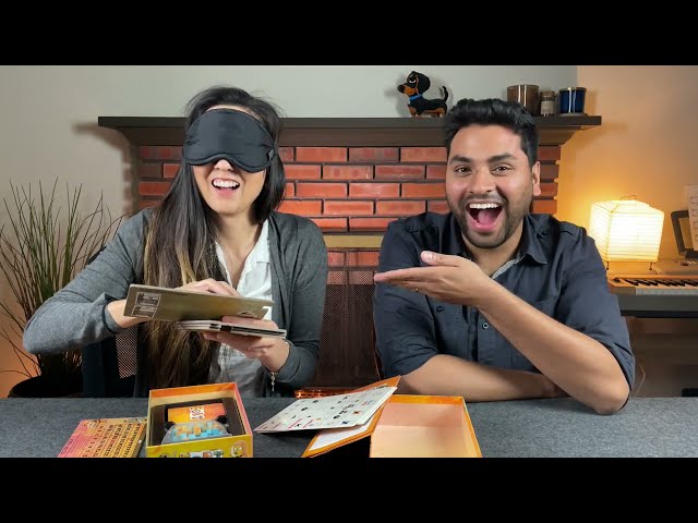 Board Game Blindfold Challenge!