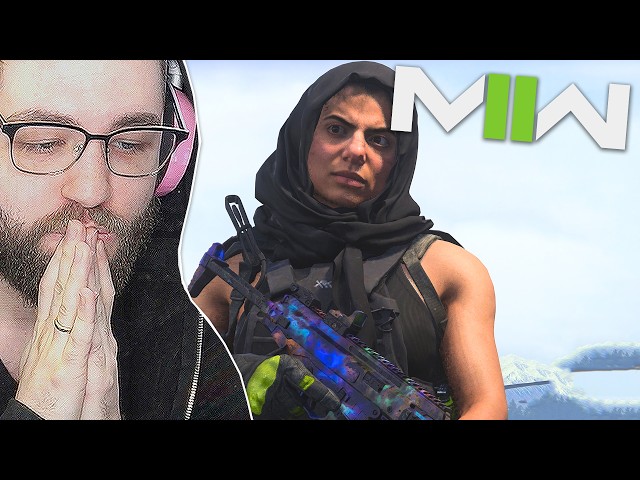 I went back to MODERN WARFARE 2 and I'm not sure why