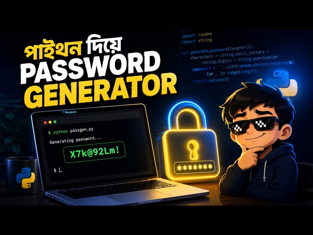 Part 41 | Created a New Page to Display Passwords! Python tutorial for beginners in Bangla