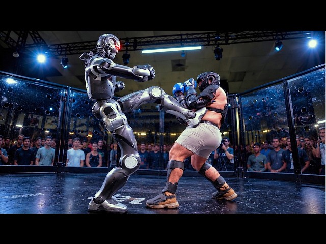 First Human VS. Robot Fight in History (FULL LENGTH)