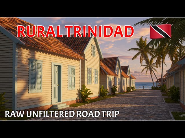 What Does  Trinidad and Tobago Countryside Look Like? RAW Unfiltered Drive!