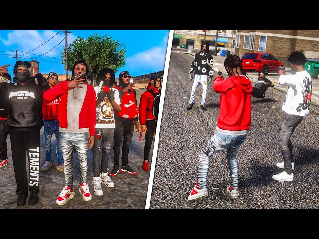 I started a GANG WAR in CHICAGO in GTA 5 RP..