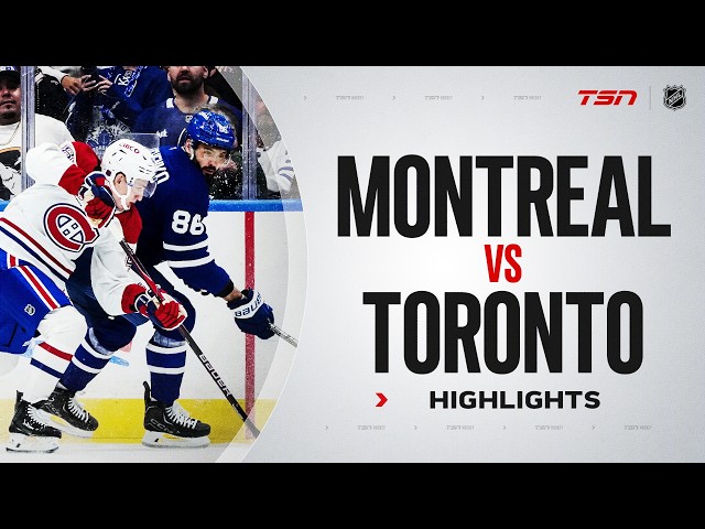 Montreal Canadiens vs. Toronto Maple Leafs | NHL HIGHLIGHTS