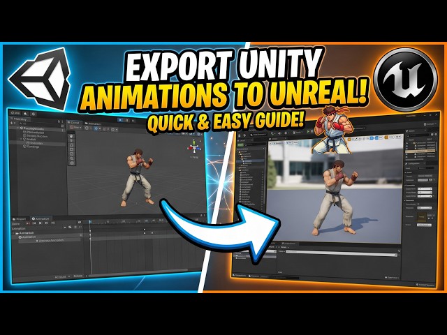 How to Export Animations from Unity to Unreal Engine (Easy Method)