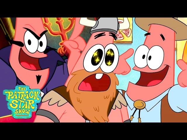 Patrick's Best Costumes Ever on The Patrick Star Show 🕷️ | 30 Minutes | Patrick Star