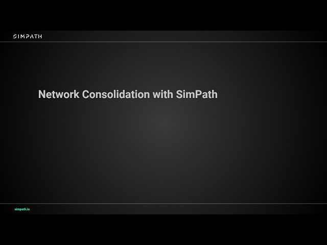 Network Consolidation with SimPath