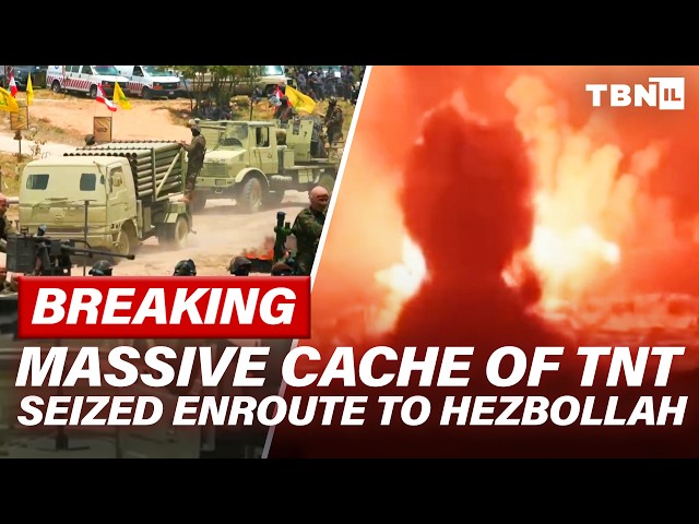 BREAKING: 1,500 Pounds of Explosives SEIZED Stopping Hezbollah Attack on IDF in Lebanon | TBN Israel
