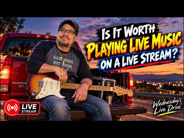Is It Worth Playing Music On A Live Stream? #guitar #live #music #musician