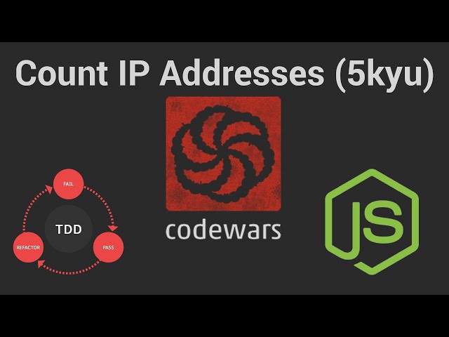 Count IP Addresses (5 kyu): Codewars (TDD in JavaScript)