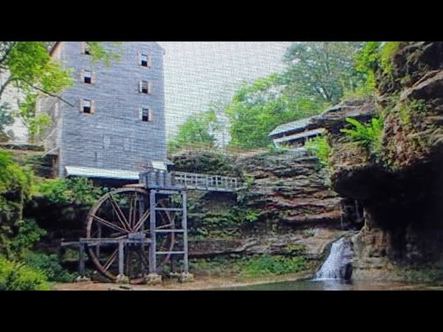  "ROCK MILL"  Powered by the Hocking River, Lancaster Ohio