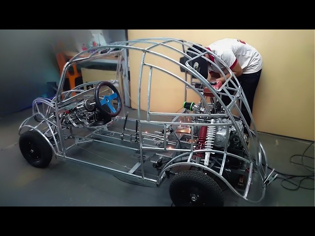 Man Builds Homemade Volkswagen Beetle From Scratch Using PVC | by @ksthacks
