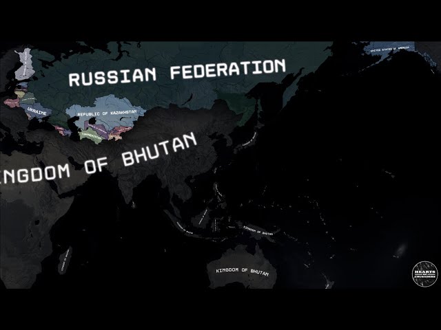 The Russian Empire Battle Royale | Hearts of Iron IV AI Timelapse