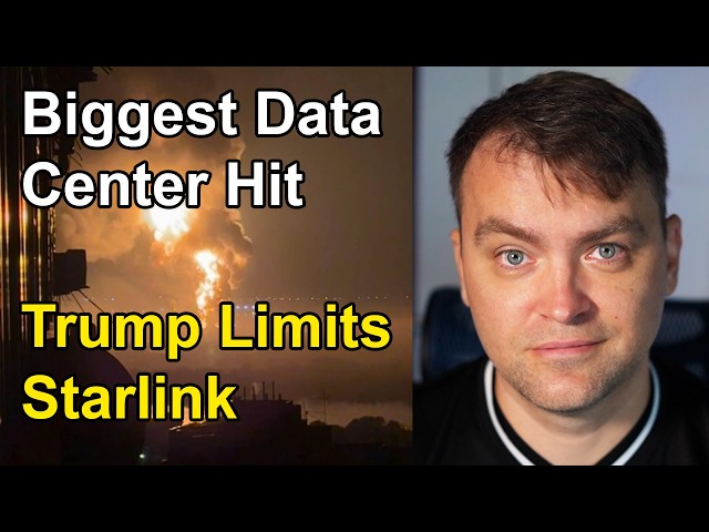 Update from Ukraine | Wow! Ukraine Strikes Biggest Data Center! Trump Limits Starlink and Intel