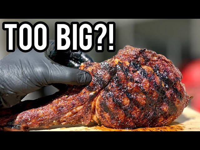 Weber Q Tomahawk Steak – Can this BBQ cook it?