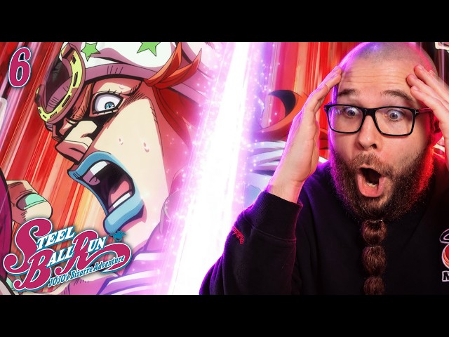 WTF JUST HAPPENED ?! STEEL BALL RUN Episode 6 Reaction | JoJo's Bizarre Adventure Part 7