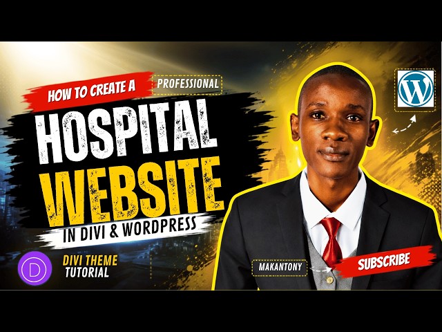 How To Make a Hospital Website in Wordpress Using Divi Builder