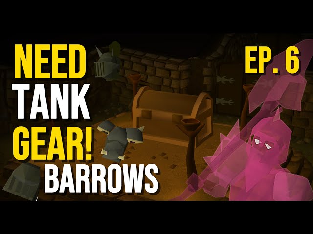 HUNT FOR TANK GEAR! Barrows Before Moons Grind! - Ironman Progress #6 Osrs