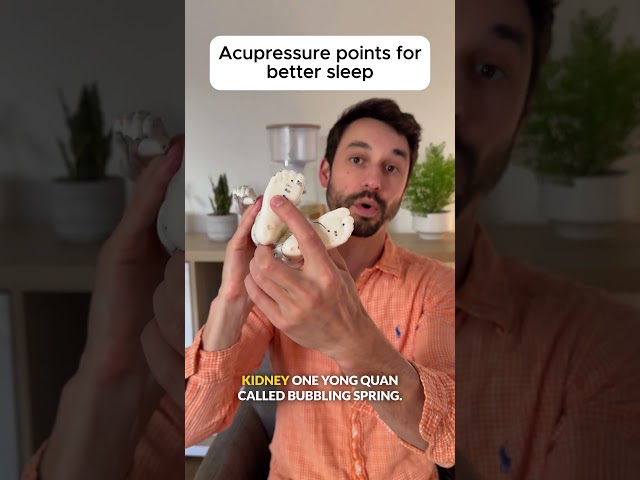 Massage these 2 points to sleep faster