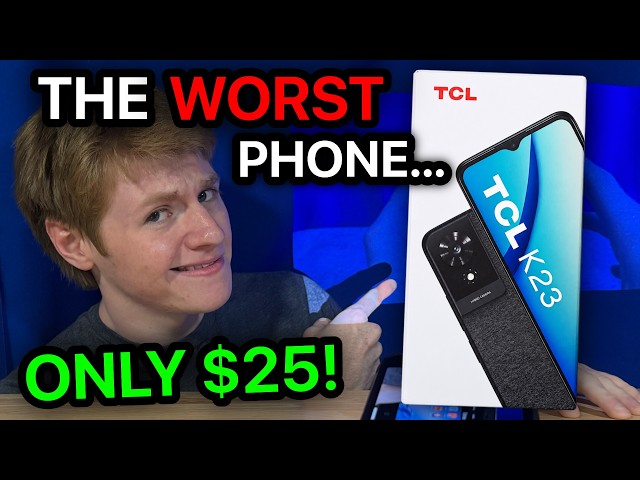 How Usable Is The WORST Prepaid Phone?